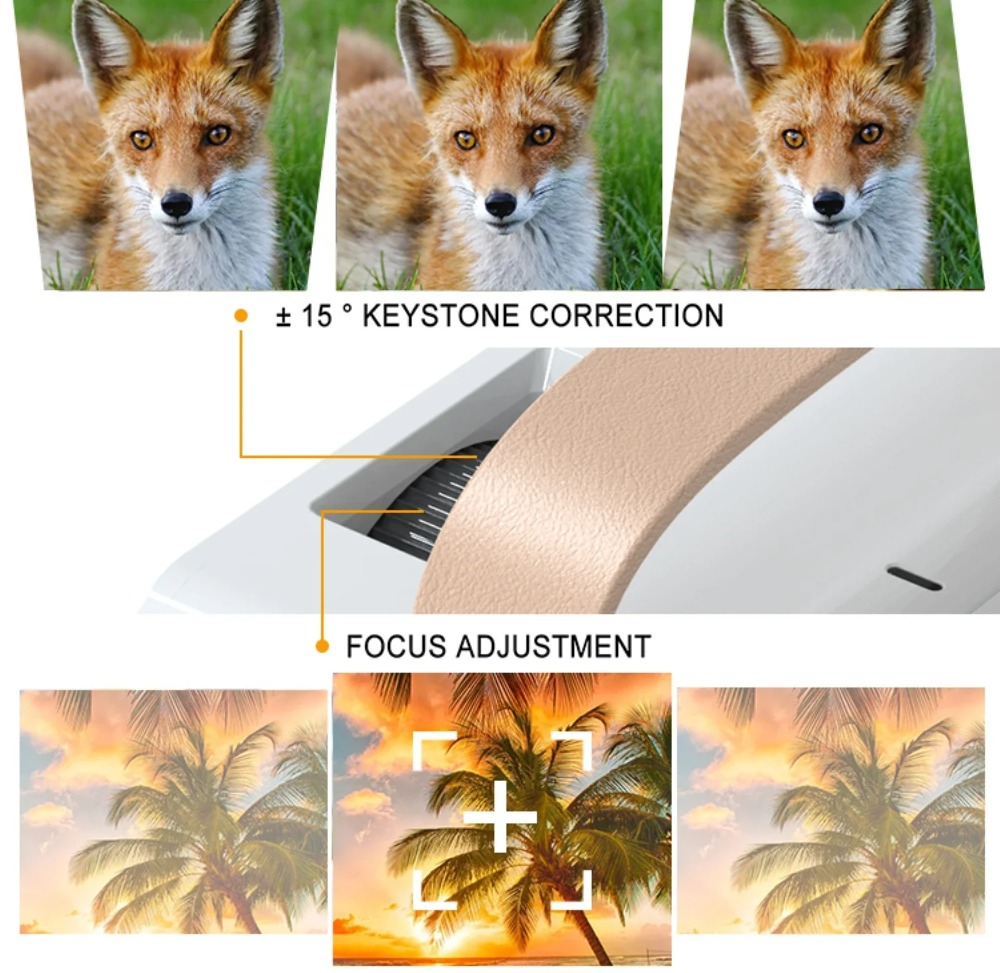 Proyektor 4K Pintar Portabel M - Smart Home Video ulasan dan harga