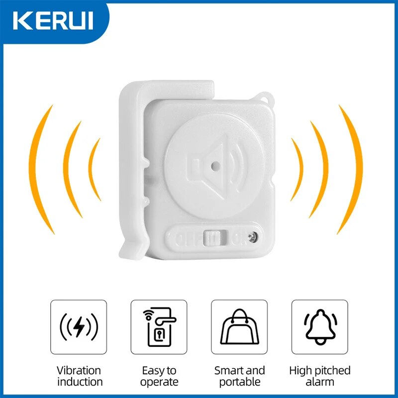 Sensor Alarm Getaran Nirkabel  - Wireless Door Sensor ulasan dan harga