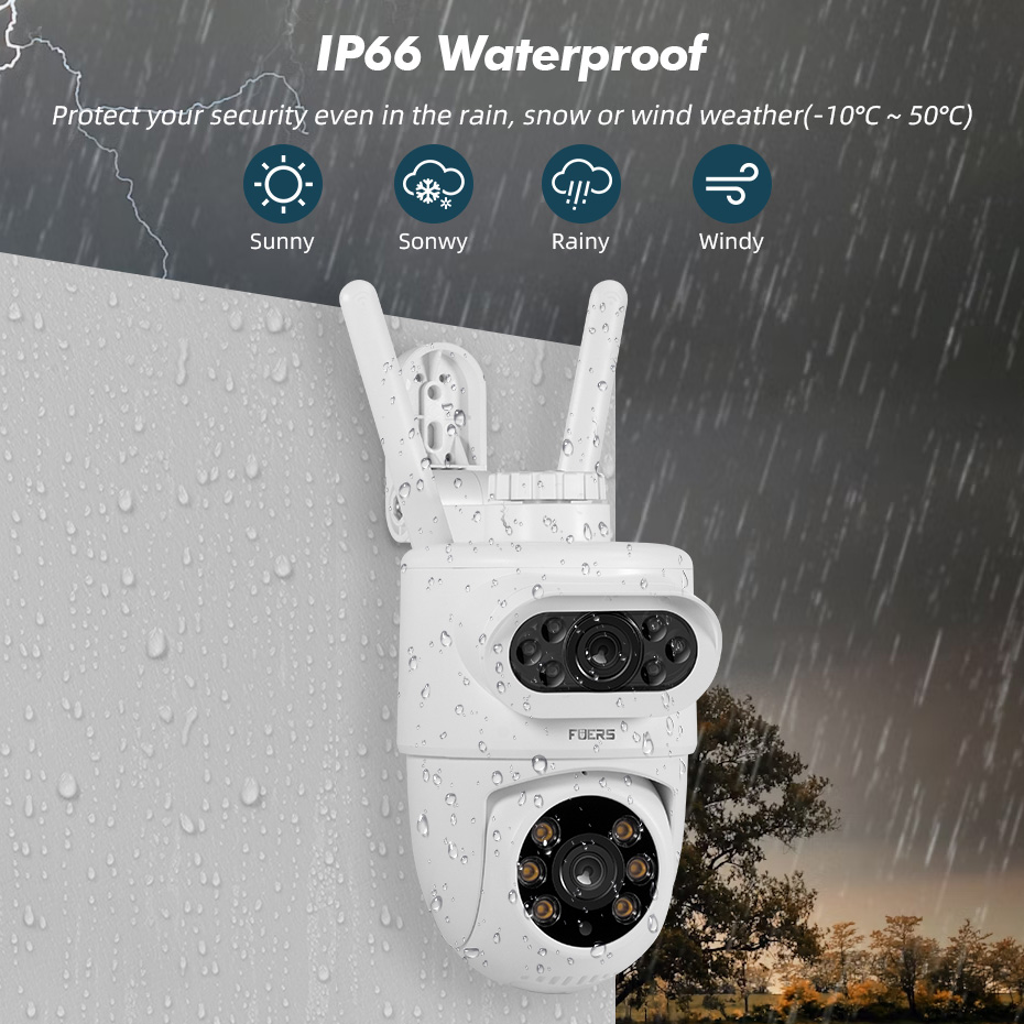 FUERS kamera IP 5K 10MP lensa  - Smart Home Camera Ezviz ulasan dan harga