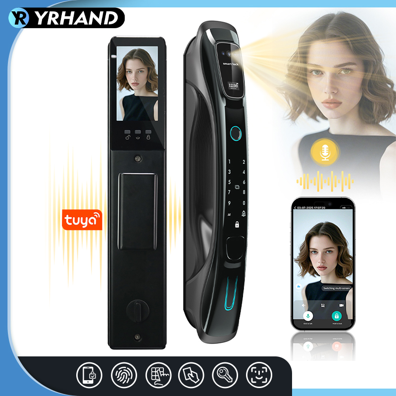Kunci Pintar Pengenal Wajah 3D - Smart Home Door Lock ulasan dan harga