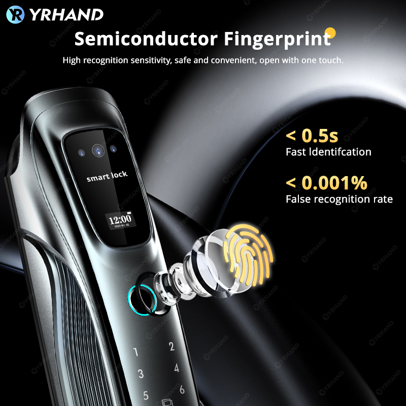 Kunci Pintar Pengenal Wajah 3D - Smart Home Door Lock ulasan dan harga